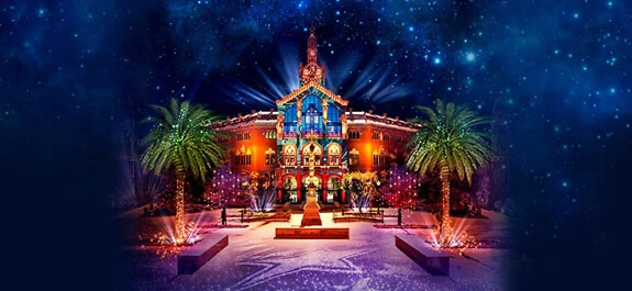 The Sant Pau Christmas Lights
