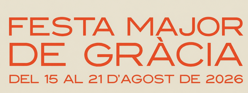 Festa Major Gràcia 2026 (Festival)