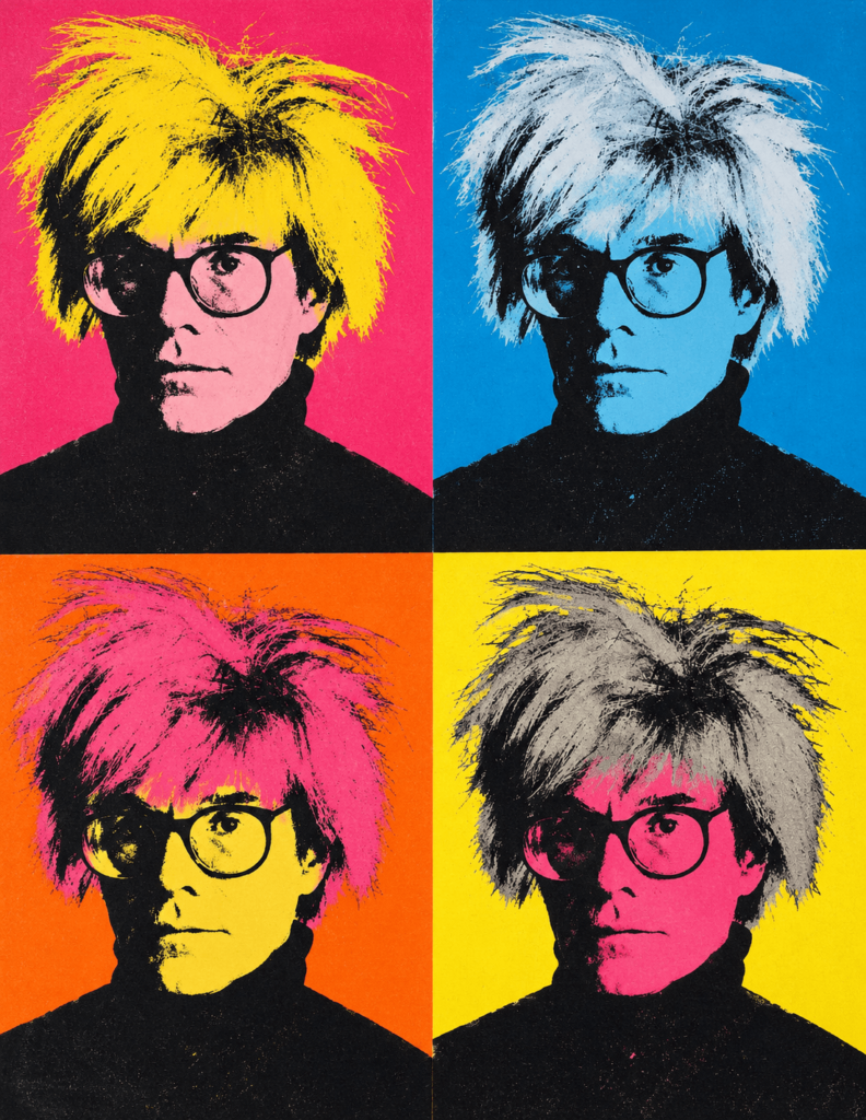 Andy Warhol portrait